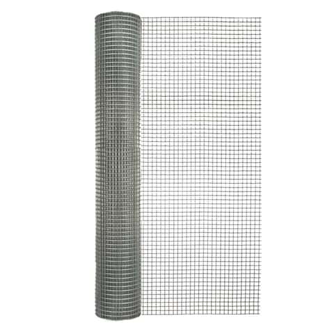 Garden Craft 36 in. W X 25 L Steel Hardware Cloth 1/2 in. W Mesh Garden Craft 36 in. W X 25 L Steel Hardware Cloth 1/2 in. W Mesh