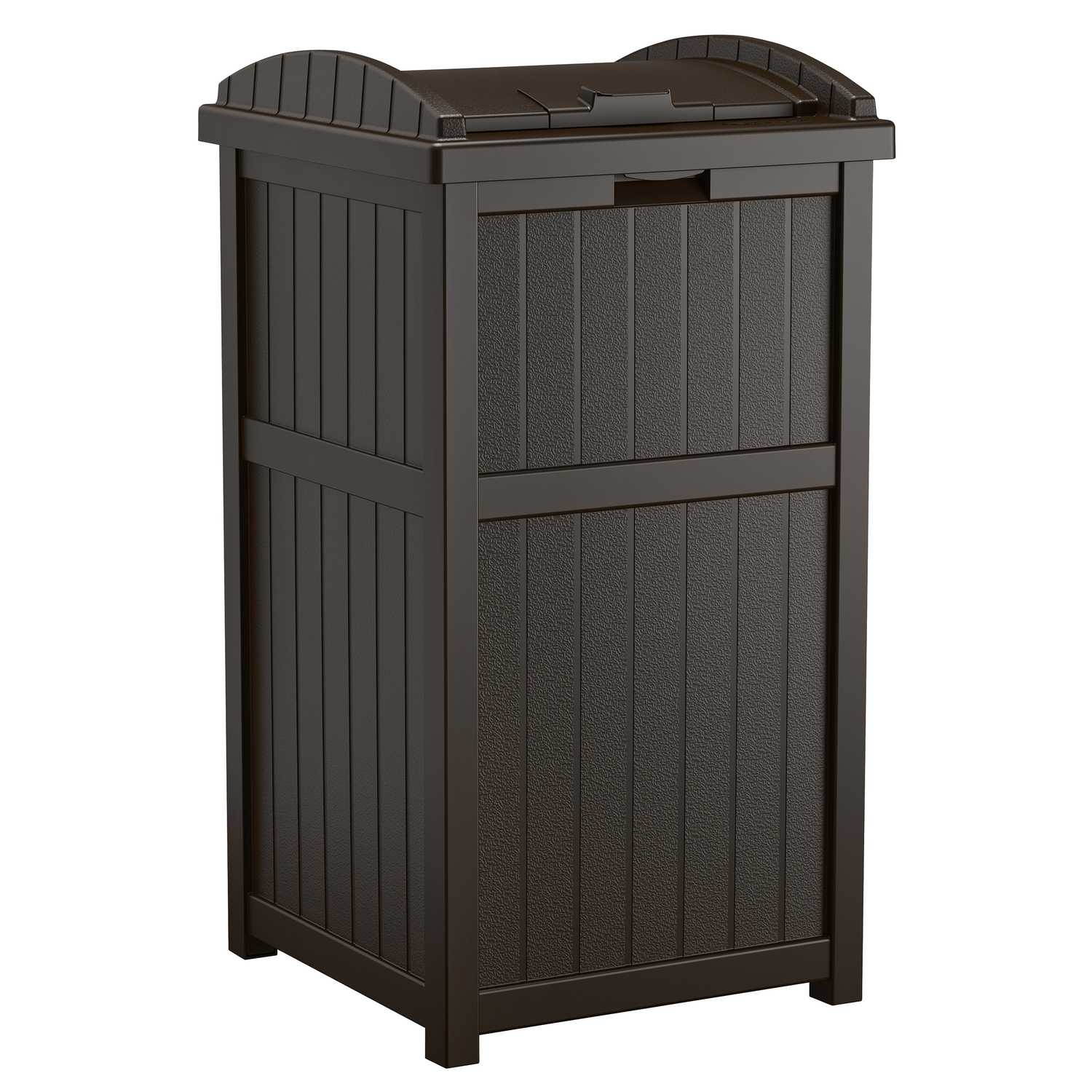 Suncast Trash Hideaway 30 gal. Resin Garbage Can Lid Included Ace