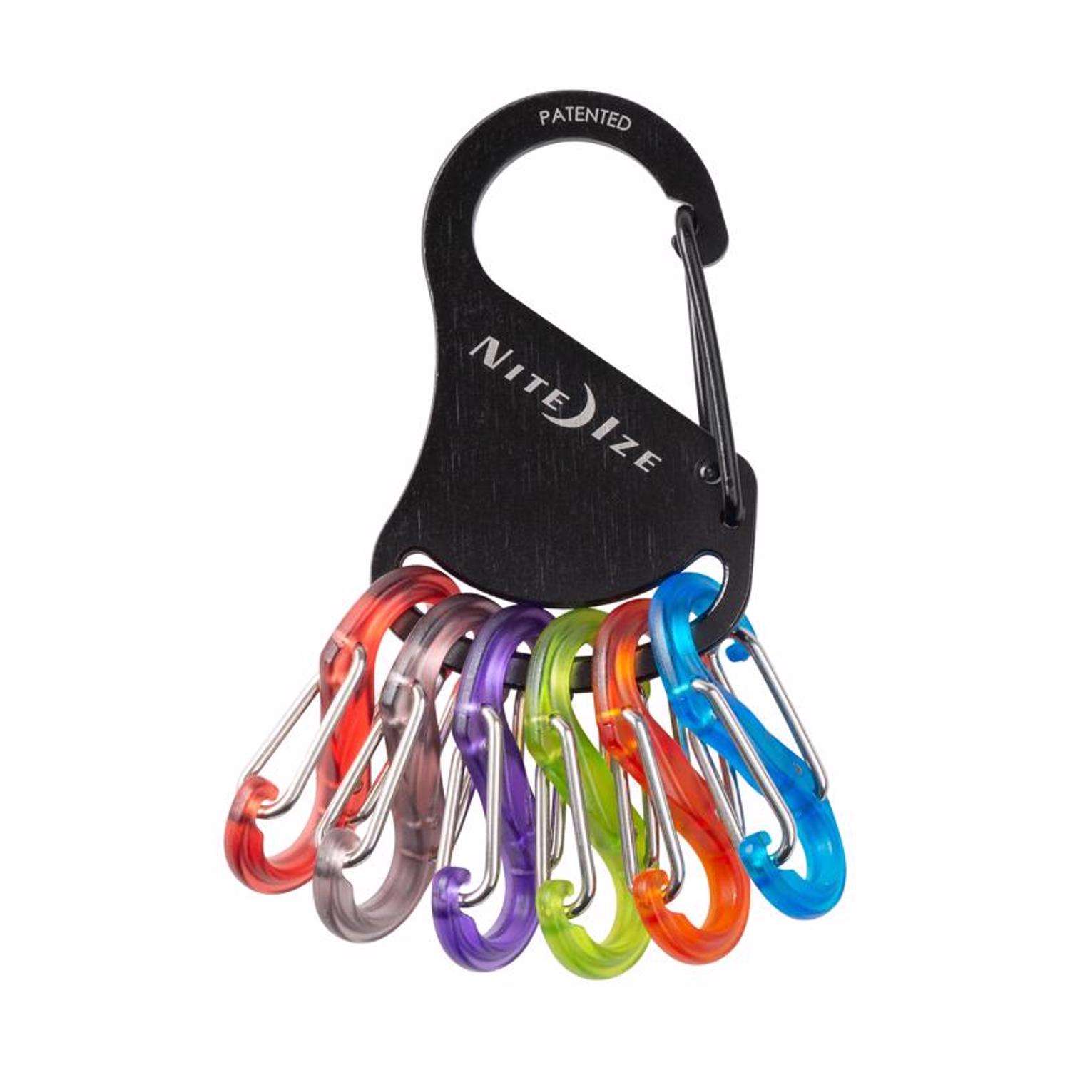 小物 CHALLENGER KEY CARABINER Key Fob with Mini Carabiners - Long 8
