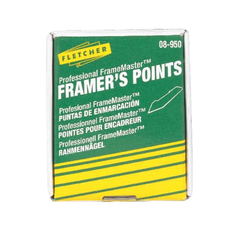 Fletcher-Terry Professional FrameMaster Glazier Points For Repairing or reglazing windows 100 pk