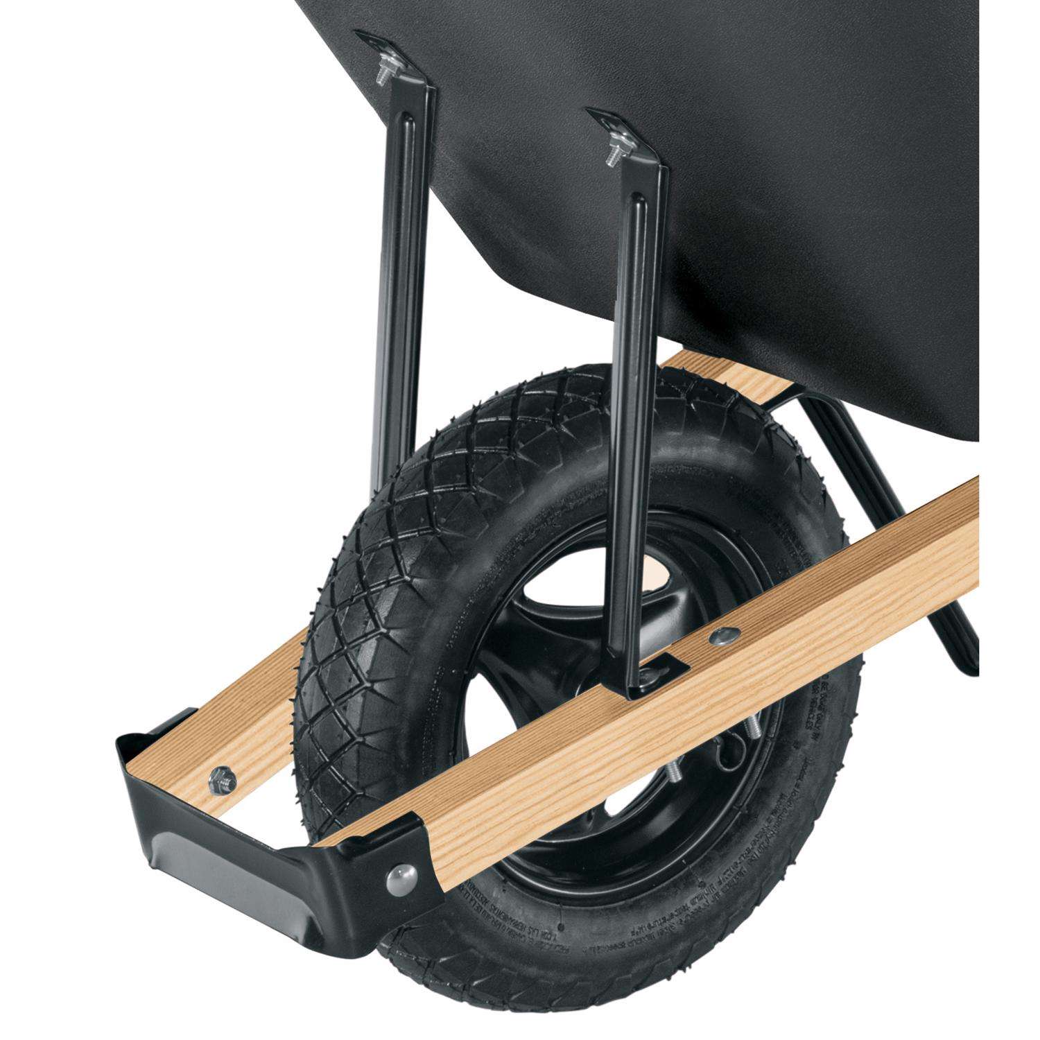 Truper poly deals wheelbarrow