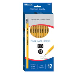 Bazic Products #2HB Writing & Drawing Pencil 12 pk