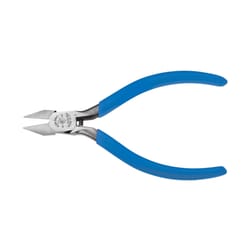 Klein Tools 5.1 in. Plastic/Steel Flush Electronic Diagonal Cutting Pliers