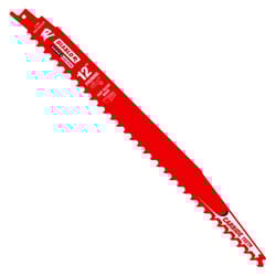 Diablo Demo Demon 12 in. Carbide Tipped Pruning & Clean Wood Reciprocating Saw Blade 3 TPI 3 pk