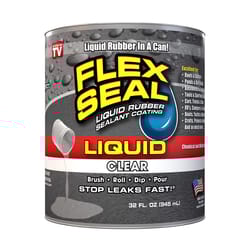 Flex Seal Family of Products Flex Seal Clear Liquid Rubber Sealant Coating 32 fl. oz.
