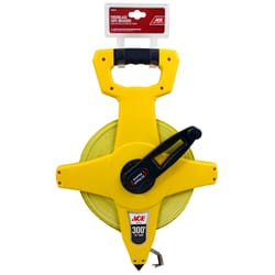 Ace 300 ft. L X 0.5 in. W Fiberglass Long Tape Measure 1 pk