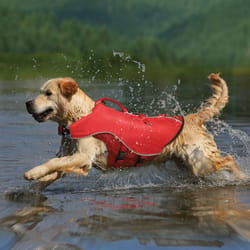 Kurgo Surf N Turf Red Pet Vest Dog Jacket Medium