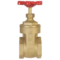 BK Products ProLine 2-1/2 in. FIP Brass Gate Valve