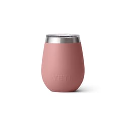 YETI Rambler 10 oz Sandstone Pink BPA Free Wine Tumbler with MagSlider Lid