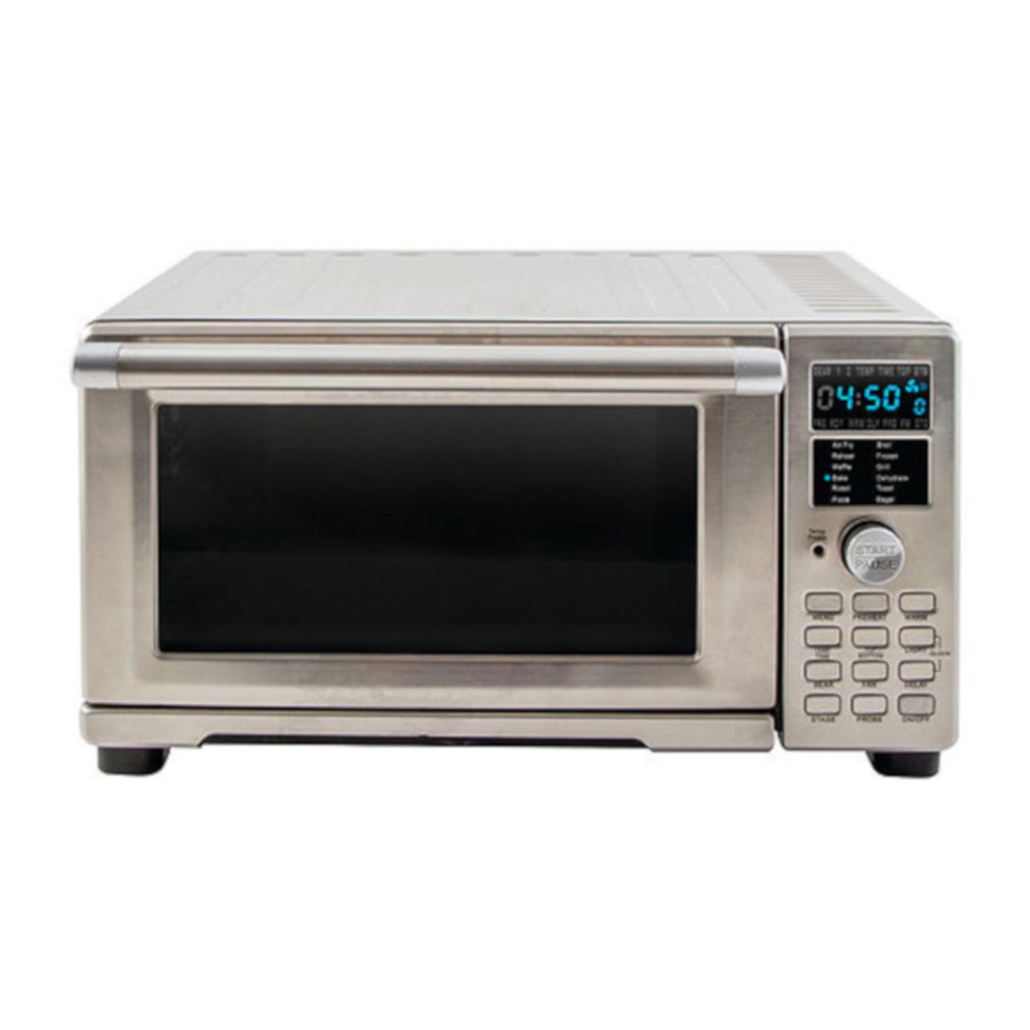 NuWave Bravo XL Silver 28 cu in Programmable Digital Air Fryer Oven Uae Electronic uaeelectronic.com