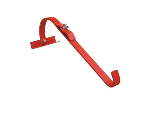 Qual-Craft Steel Red Ladder Hooks 1 pk Qual-Craft Steel Red Ladder Hooks 1 pk