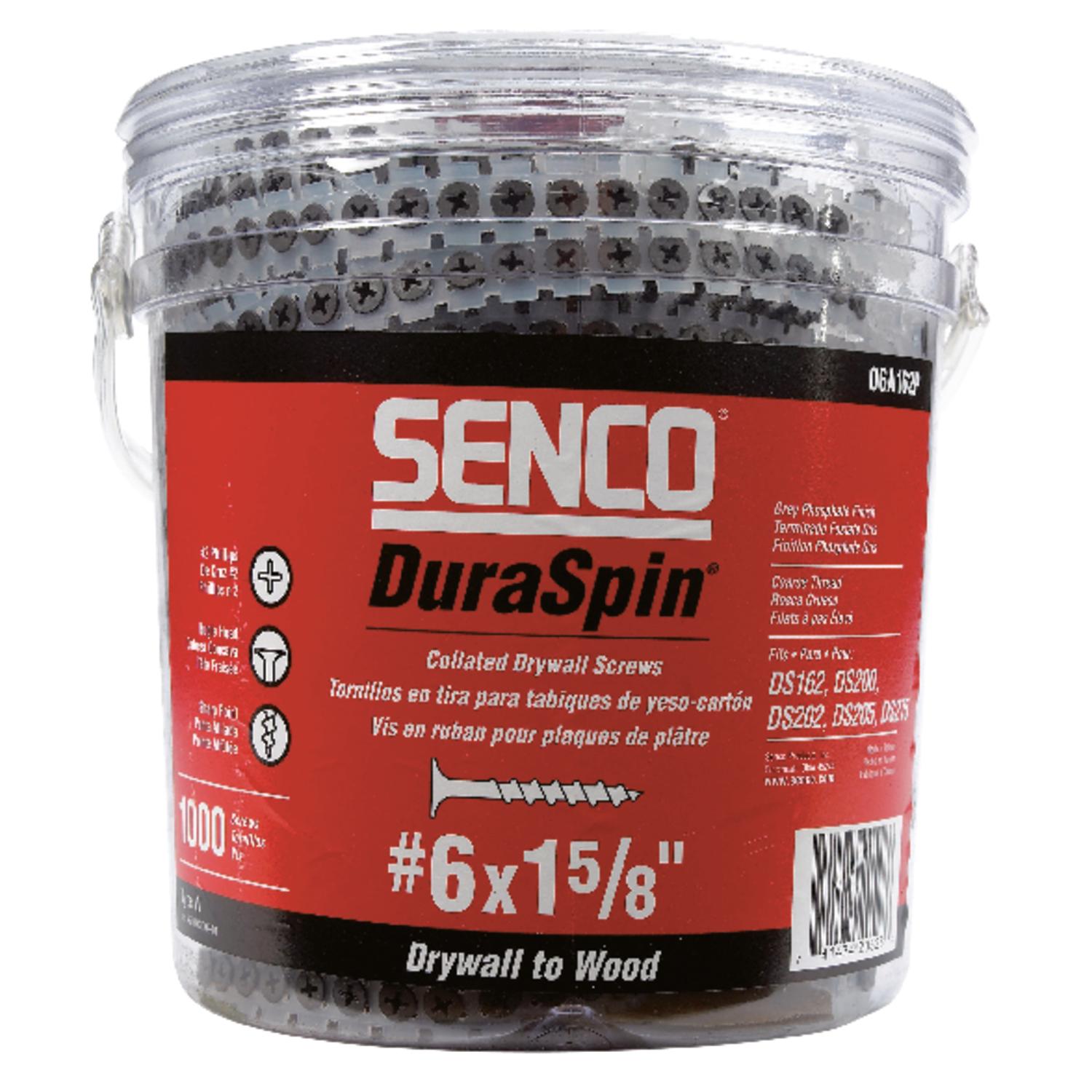 06A162P Senco DuraSpin No. 6 Sizes X 1-5/8 in. L Phillips  sku 06A162P