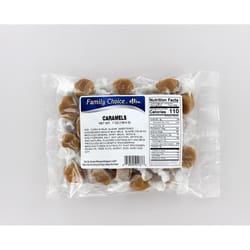 Family Choice Caramels Candy 7 oz