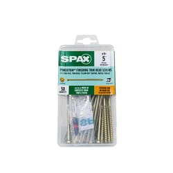 SPAX PowerTrim No. 9 Sizes X 5 in. L T15+ Trim Head Coarse Trim Screws