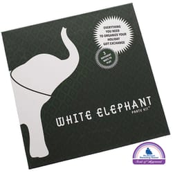 SolidRoots White Elephant Party Kit Multicolored 137 pc
