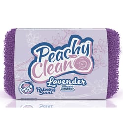 Peachy Clean Non-Scratch Scrubber Sponge For Kitchen 4-1/2 in. L 1 pk