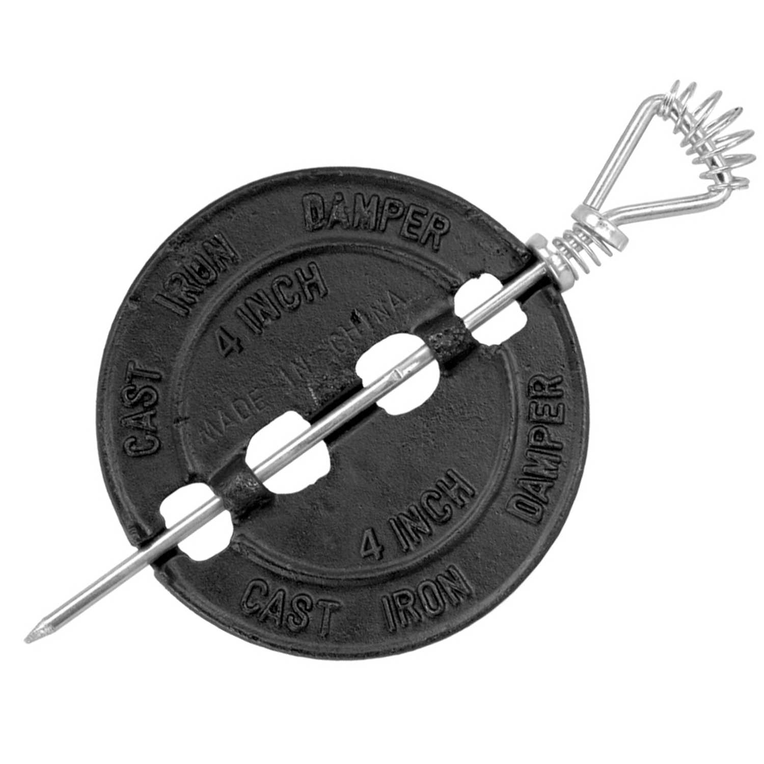 Imperial Manufacturing 4 in. Dia. Cast Iron Damper Ace Hardware