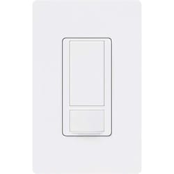 Lutron 5 amps Single Pole Motion Sensor Alarm/Sensor Switch White 1 pk