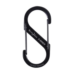 Nite Ize KeyRing S-Biner 2.2 in. D Stainless Steel Assorted Key Ring Nite Ize KeyRing S-Biner 2.2 in. D Stainless Steel Assorted Key Ring