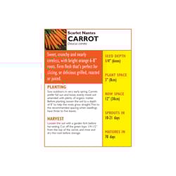 Lake Valley Seed Carrot Seeds