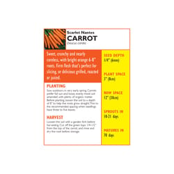 Lake Valley Seed Carrot Seeds