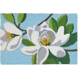 Jellybean 20 in. W X 30 in. L Multi-Color Magnolia Time Polyester Accent Rug