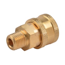 SurfaceMaxx 1/4-in Male NPT x 1/4-in Female Quick Connect Coupler 5500 psi