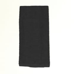 Ritz Black Cotton Kitchen Towel 1 pk