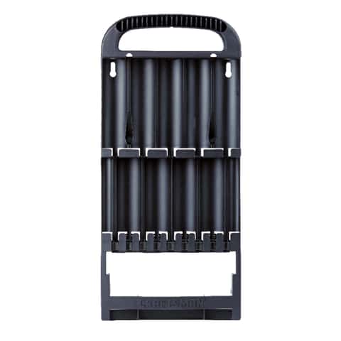 Craftsman Screwdriver Organizer with 13 Compartments, Black Polypropylene