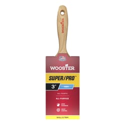 Wooster Super/Pro 3 in. Flat Paint Brush