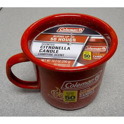 Coleman Citronella Candle Solid For Mosquitoes/Other Flying Insects 10.2 oz