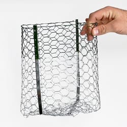 Digger's Root Guard 27.75 in. H X 25 in. W X 0.2 in. D Silver Coated Wire Gopher Wire Basket