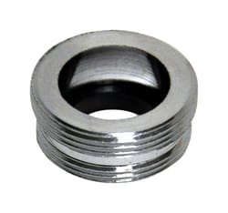 Danco Male Thread 55/64 in.-27M x 13/16 in.-27M Chrome Plated Aerator Adapter