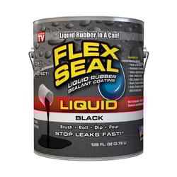 FLEX SEAL  Black  Liquid Rubber Sealant Coating  1 gal. 