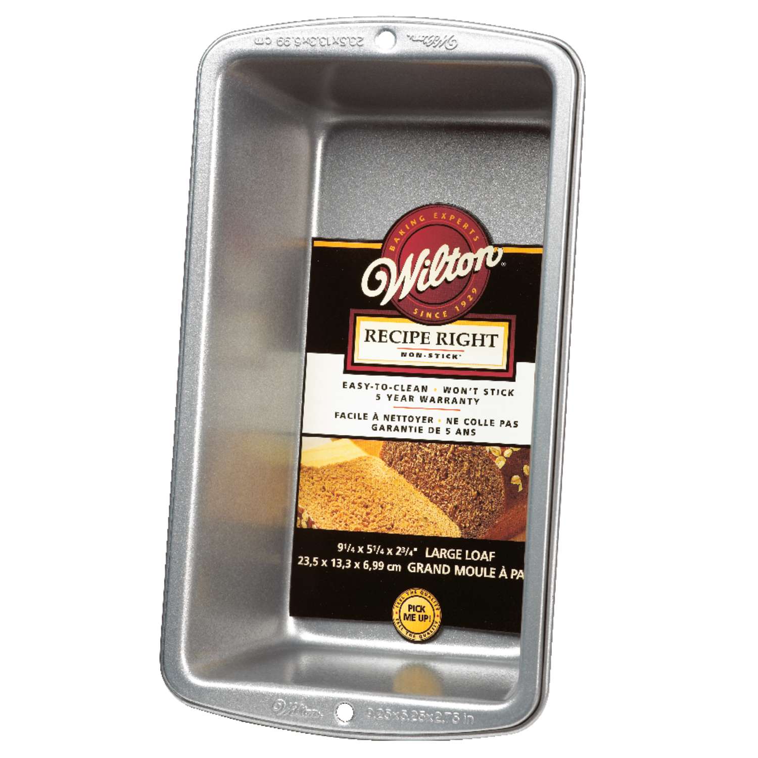 Wilton 51/4 in. W X 91/4 in. L Loaf Pan Silver 1 Ace Hardware