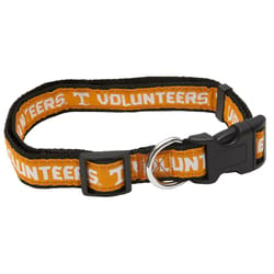 Pets First Team Colors Tennessee Volunteers Nylon Dog Collar Medium