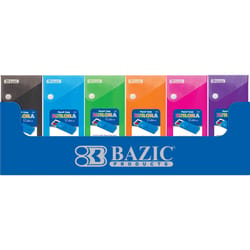Bazic Products Aurora Edition 7.76 in. H X 1.18 in. W X 3.15 in. D Pencil Case Assorted
