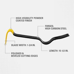 Stanley Super Wonder Bar 15 in. Pry Bar 1 pc