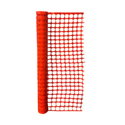 Garden Craft 48 in. H X 100 ft. L Plastic Safety Fencing Orange