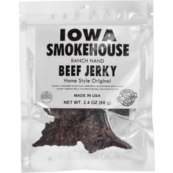 IOWA SMOKEHOUSE Homestyle Original Beef Jerky 2.4 oz Packet