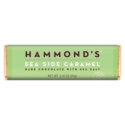 Hammond's Candies Dark Chocolate Sea Side Caramel Candy Bar 2.25 oz