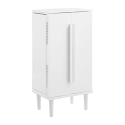 Linon Home Decor Tasha Modern 18 in. W X 13 in. L Rectangular Jewelry Armoire