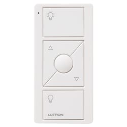 Lutron Pico White Wireless Dimmer Switch w/Remote Control 1 pk
