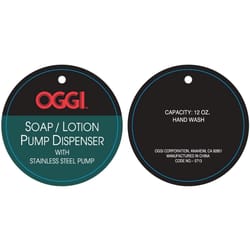 OGGI 13 oz Counter Top Pump Soap Dispenser