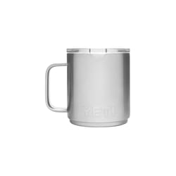 YETI Rambler 10 oz Silver BPA Free Mug with MagSlider Lid