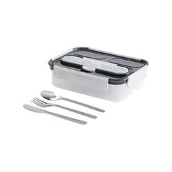 Built NY Gourmet Black/White Stainless Steel Food Storage Container 34 oz