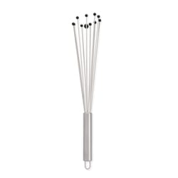 Harold Import Mrs. Anderson's Silver Silicone/Stainless Steel Whisk 0.18 lb