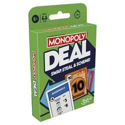 Hasbro Monopoly Deal Card Game Multicolored 110 pc