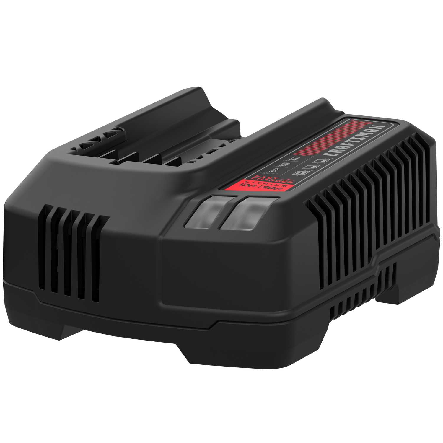 Craftsman 20V MAX 20 volts LithiumIon Battery Rapid Charger 1 pc