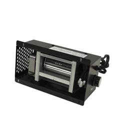 Comfort Glow World Marketing Black Metal Vent-Free Fireplace Blower